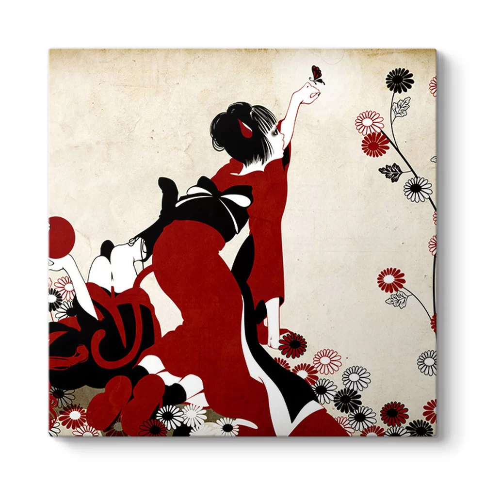 Japon Kızlar Tablosu - Model 3